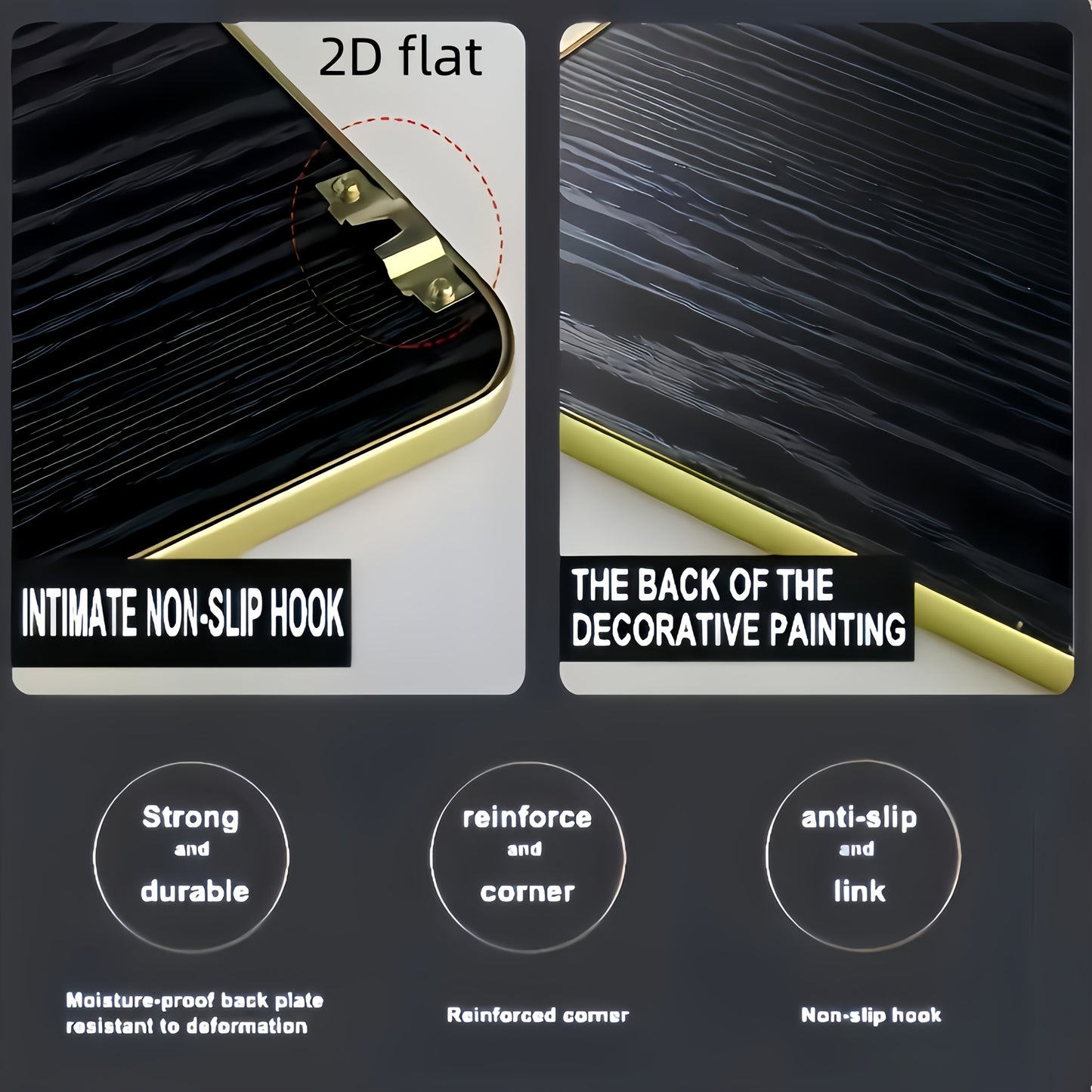 Close-up of abstract landscape canvas highlighting soft color gradients and fine details.