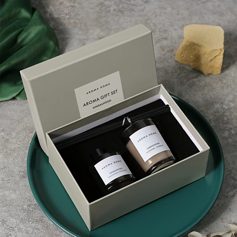 Elegant scented candle set ideal for business and corporate gifts