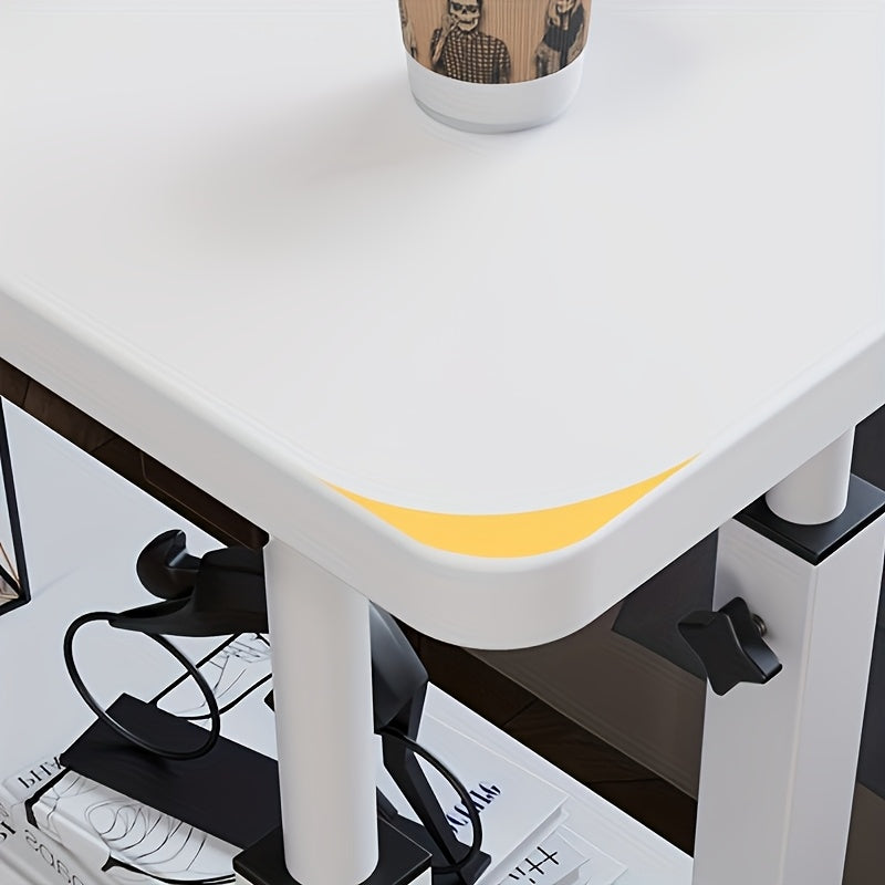 Compact portable computer desk designed for studying or remote work