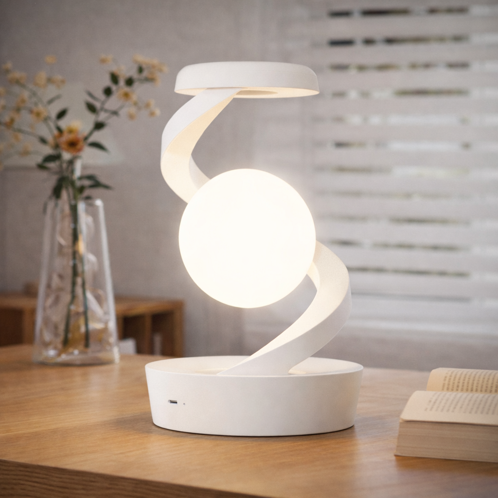 Premium floating desk lamp with elegant modern design