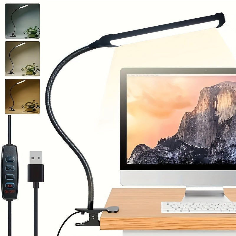 Adjustable LED Desk Lamp – Perfect for Reading and Task Lighting