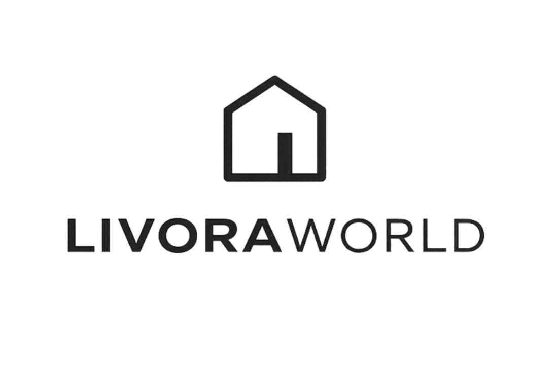 LivoraWorld logo – modern home accessories store