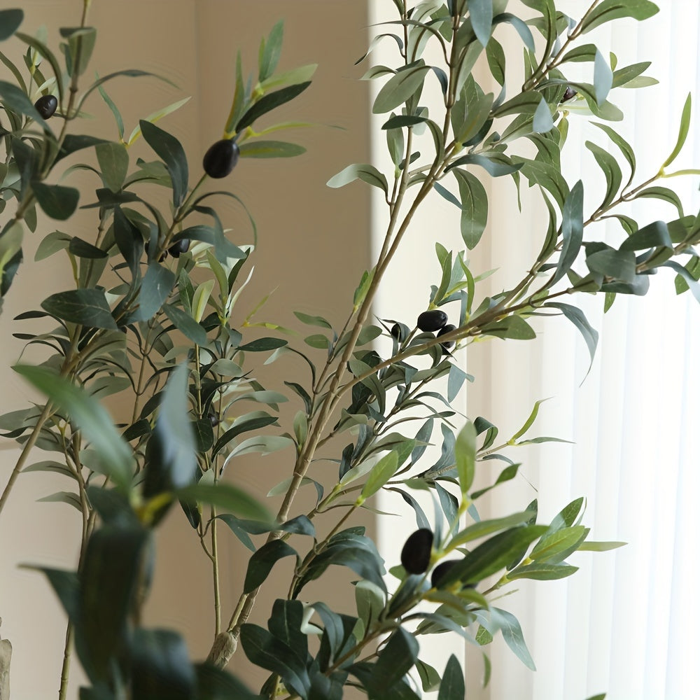 Mediterranean style artificial olive tree decor for modern interiors