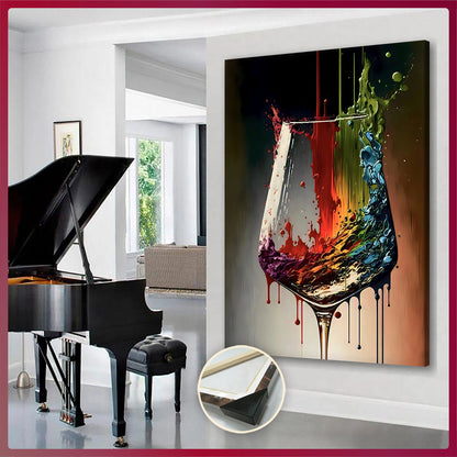 Modern colorful canvas artwork for home décor