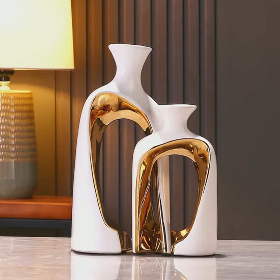 Modern home decor ceramic vase set for any room