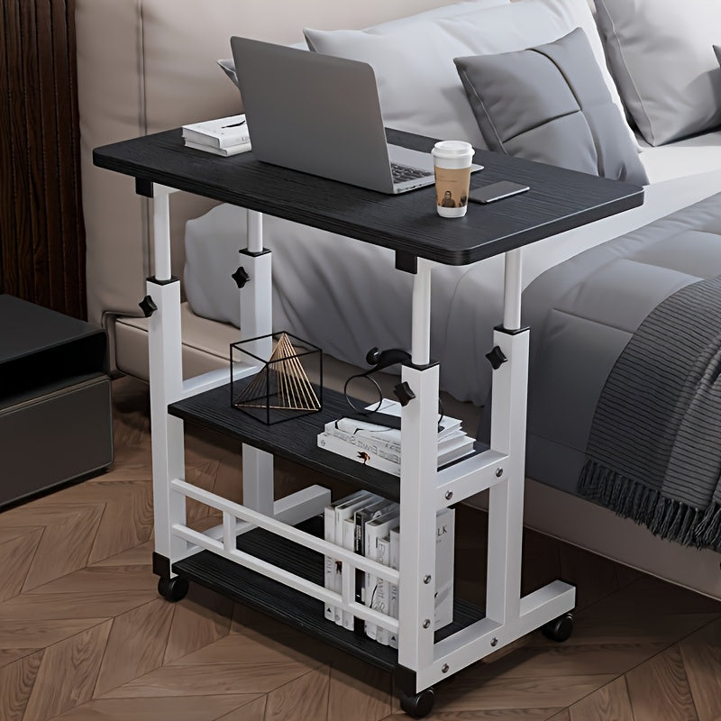 Portable workstation desk designed for small living spaces
