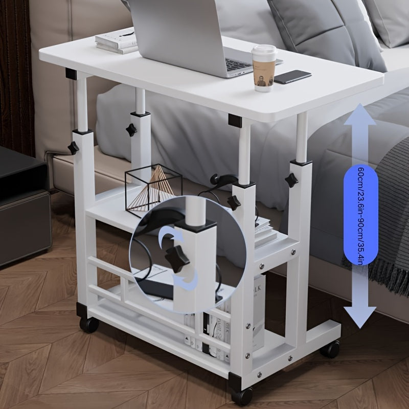 Adjustable student study desk for comfortable studying and reading